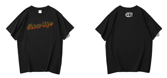 Tee [slowLife] Black