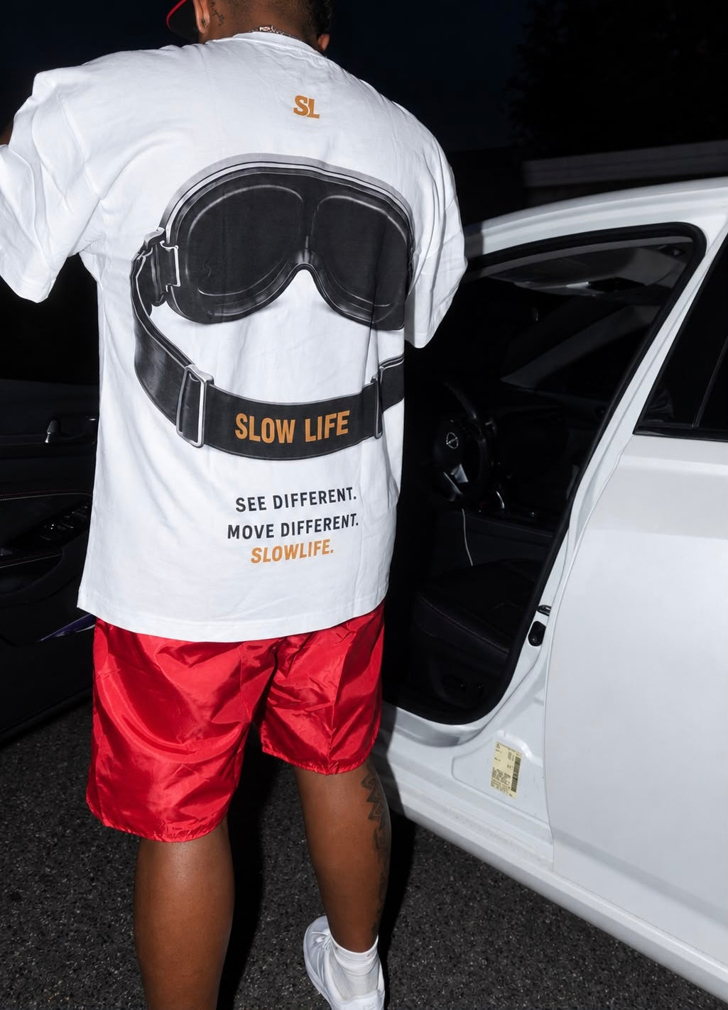 Tee [Slow Vision] White