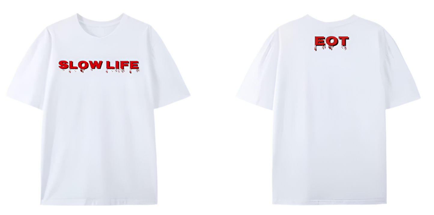 Tee [Blood] White